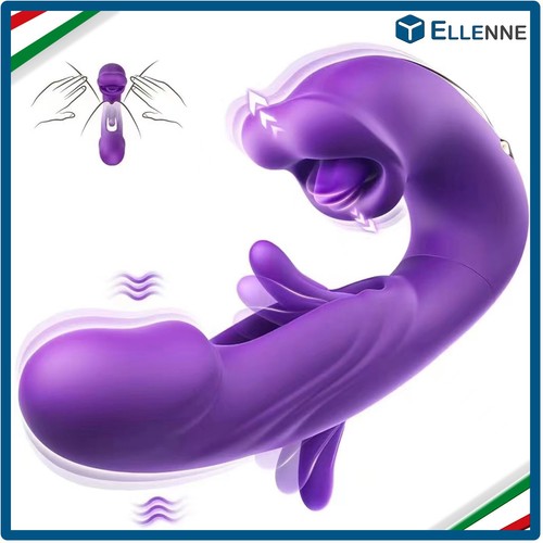 Vibratore con lingua per - ✅vibratore,