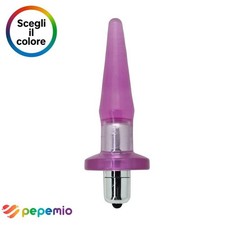 Plug Dildo Piramide vibrante