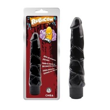 Vibratore Nero PVC Vaginale